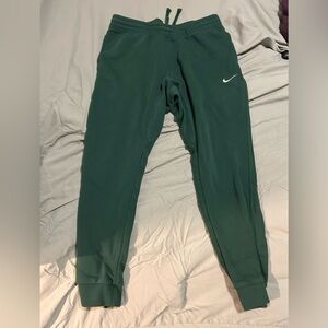 Men’s XL nike hunter green jogger swear pants